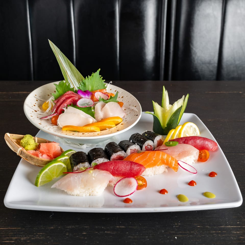 Sushi and Sashimi Combo
