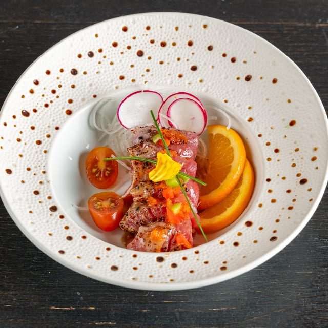 Black Pepper Tuna.