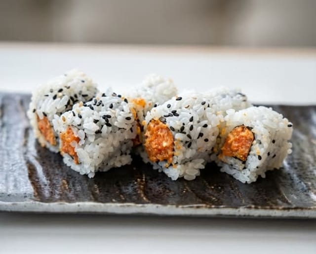 Spicy Tuna Pizza.